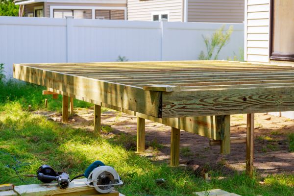 Cost of Elevated Deck Installation in Auburn
