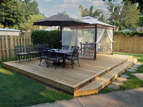 Cost of Backyard Deck Installation in Auburn