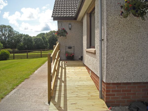 Cost of Hardwood Ramp Installation in Auburn